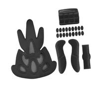 Parliky 23 Pcs Helmet Padding Kit Thick Sponge Inserts Anti-collision Protective Lining for Bike Motorcycle Cycling Snowboard Helmets Replacement Cushions
