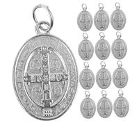 Parliky 24pcs Bible Metal Charms for DIY Jewelry Making Lightweight Pendants with Attachment Rings Bible-shaped Craft Charms for Keychains and Accessories