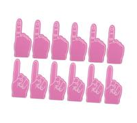 Parliky 24pcs Mini Foam Finger Craft Cheerleading Hand Props EVA Comfortable Team Spirit Accessories for Football Baseball Soccer Fans Party Supplies