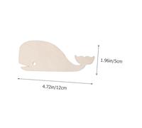 Parliky 24Pcs Unfinished Ocean Animals Wood Slices DIY Paint Craft for Birthday Holiday Party Decorations Natural Wooden Cutouts for Creative Home Wall Art