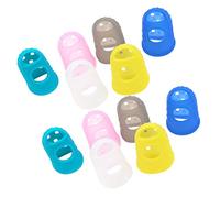 Parliky 25pcs Silicone Guitar Finger Protectors Mixed Colors Comfortable Guards for Guitar Ukulele Players Suitable for Beginners and Professionals Various