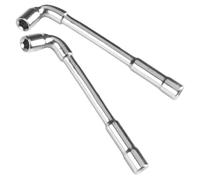 Parliky 2pcs 3d Printer Nozzle Wrenches Steel L-shaped Socket Tools 6mm and 7mm for Printing Accessories Maintenance and Stability