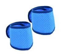 Parliky 2pcs Adjustable Cooling Bandanas for Dogs Instant Chilling Ice Scarf for Medium Breeds Neck Circumference for Outdoor Activities Summer