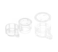 Parliky 2pcs Ant Water Feeder - Mini Liquid Feeder Bowl Transparent Farm Insect Water Bowls Ant Drinkers Bottle with Separate Feeding Port Feeding Container