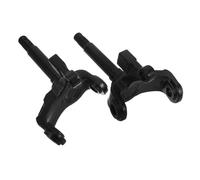 Parliky 2pcs Atv Steering Knuckle Spindle Hub Front Suspension Replacement for Quad Bike and Kart Heavy-duty Front Axle Assembly with Hub Flange for Karts and Off-road Vehicles Easy
