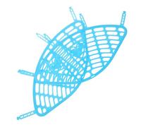Parliky 2Pcs Bike Rear-wheel Cover Protective Screens for Backseat Plastic Safety Mesh for Electric and Standard Bicycles Easy to Install Fits Wheels Random Style