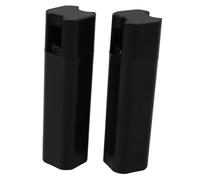 Parliky 2pcs Black Blind Cord Weights for Roller Shades and Vertical Blinds Wind Resistant Slip Pull Handles for Home
