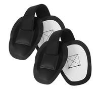 Parliky 2pcs Black Pvc Strap Kayak Side Carry Handles for Inflatable Boats and Paddleboards Rivets, Replacement Paddle Handle Grips Suitable for Ocean Kayaking and Canoeing