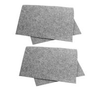 Parliky 2pcs Calligraphy Drawing Felt Mat 40x60cm Thick Wool Felt Pad for Calligraphy Writing and Painting Practice Non-slip Cushion Suitable for Students and Office Use