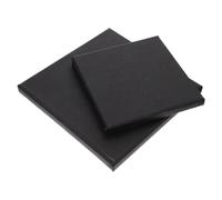 Parliky 2pcs Canvas Frame 40x50cm Black Painting Canvas Blank Panels Four Wrapped Corners for Oil Painting Supplies by Artists and Art Students