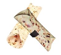 Parliky 2Pcs Canvas Tortilla Roll Pencil Cases Portable Lightweight Pencil Pouches Large Capacity Stationery Organizer for Students Artists and Office Use
