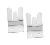 Parliky 2pcs Car Microphone Holder Clips for Cb Mounting Brackets with Installation -shake Design to Enhance Call Clarity Compatible with Various Vehicle Models