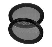 Parliky 2Pcs Car Speaker Grill Covers Durable Protector Guards for Speakers Stylish Interior Enhancement Protection for Car Models