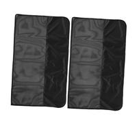 Parliky 2pcs Car Window Screen Mesh Sunshade Magnetic Side Sun Shades for Front Windows UV Protection Heat Insulation with Clear View for Driver Passenger
