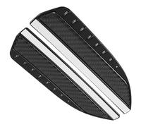 Parliky 2pcs Carbon Fiber Car Side Mirror Rain Guards Water-resistant Rearview Mirror Covers with Reflective Design Rainproof Visors for Clear Visibility and Protection