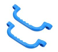 Parliky 2PCS Climbing Frame Handles Plastic Safety Grip Bars for Swing Playhouses Outdoor Playground Accessories Non-Slip Hand Grips