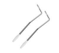 Parliky 2PCS Electric Guitar Tremolo Arm with Threaded Metal Bar and Elegant White Tip Easy to Attach and Remove for Enhanced Playing Experience Replacement Tremolo Bar for Performance