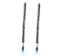 Parliky 2Pcs Flexible Bendable Engine Cleaning Brush Long Handle Oil Grime Remover for Car Engines Extendable Professional Auto Detailing Tool with Hard Bristles