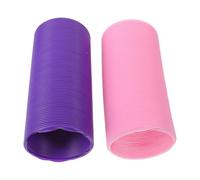 Parliky 2PCS Foldable Plastic Hamster Tunnels Small Pet Play Tubes for Gerbils Exercise and Hideout Setup Interactive Training Network for Natural Behaviors