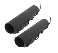Parliky 2pcs French Horn Handle Covers Non-slip Pu Protection Wraps for Instruments Guard against Scratches and Dirt Lightweight and Portable Horn Accessories