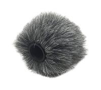 Parliky 2pcs Furry Microphone Windscreen Cover Windproof Wind Muff for Camera Mic