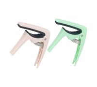 Parliky 2pcs Guitar Capo Clips for Acoustic and Electric Guitars Abs Material with Fine Workmanship Professional Design and Music Teachers