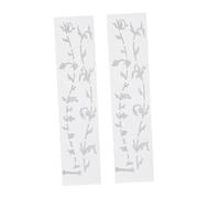 Parliky 2pcs Guitar Fretboard Stickers Tree of Life Design Ultra-thin Anti-sweat Decals for Electric Acoustic Guitar Decoration No Residue Peel Off