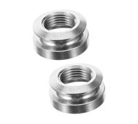 Parliky 2pcs Guitar Strap Buttons for Acoustic Guitar Bass Strap Locks Pins End Peg Accessories for Electric Ukulele Instrument