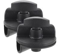 Parliky 2pcs Microphone Arm Boom Clamps Adjustable Mic Holder Clips with 15mm to 19mm Rotatable Mount for Microphone Stand Boom Arm Desk Use