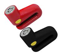 Parliky 2pcs Motorcycle Disc Brake Locks Set Mini Anti-Theft Disc Lock for Bike and Scooter Wheels in Compact Security for Motorcycles and Bicycles