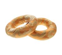 Parliky 2Pcs Nepal Buddhism Singing Bowl Pads Cotton Cushions Random Colors Comfortable Sound Bowl Meditation Cushions for Tibetan Random Color