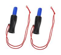 Parliky 2pcs Outdoor Survival Whistle Lightweight Duck Calling Whistle with Realistic Duck and Chicken Sounds for Hiking Hunting Emergency Signaling and Outdoor Fun