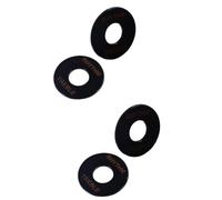Parliky 2pcs Plastic Guitar Pickup Switch Rhythm Treble Washer Round Pad Cover Genuine Guitar Parts Accessories Easy Install Kit
