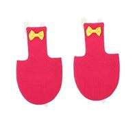 Parliky 2pcs Reusable Parrot Diaper for Cockatiels and Parakeets Comfortable Flight Suit Bow Decoration for Outdoor Use Rose
