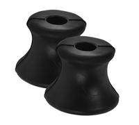 Parliky 2pcs Rubber Tuning Fork Holders for Meditation and Healing Sound Therapy, Universal Sensory and Chakra Tuning Fork Accessories Non-slip Base for Relaxation and Stress Relief