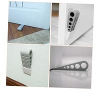 Parliky 2pcs Safety Door Stop Wedge Anti-slam Door Stoppers Unique Anti-Closing Design Home Security Wall Protection