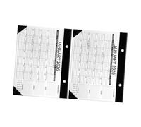 Parliky 2pcs Standing Desk Calendar Academic Year Planner Jul to Dec Thick Paper Monthly Wall Calendar with Clear Date Display and Smooth Writing Surface for Office School