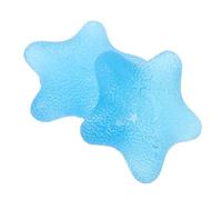 Parliky 2pcs Star-Shaped Grip Strength Trainer Hand-Muscle Developer Massage Balls TPR Material Stress Relief for Office Rehabilitation and Strength Exercise Random Color Random Color