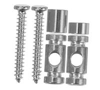 Parliky 2pcs String Retainer Press Buckle Guitar Headstock Retainer Guitar String Tension Easy to Install