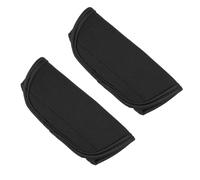 Parliky 2Pcs Stroller Armrest Covers Protective Handlebar Sleeves Sweat Absorbent Elastic Grip for Pram Carriage Black for Comfort and Slip Use