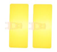 Parliky 2pcs Sun Visor Glare Mirror for Car Practical Window Sunshade Driving Visor Extension Glare Blocker Windshield Cover Automotive Shade Night Driving Attachment