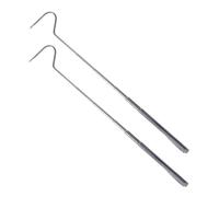 Parliky 2pcs Telescopic Snake Hook Reptile Grabbing Hook Sturdy Catching Tool for Snake Grabbing Reptile Catching in Garden Home