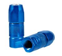 Parliky 2pcs Thread Flat Mouth Grease Gun Hose with Automatic Locking Jaw Grease Tips for Mechanical Processing Leak-Resistant Nozzle Replacement Coupler