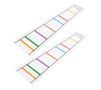 Parliky 2pcs Violin Finger Position Stickers Beginner Guide for Violins Scale Learning Accurate Placement