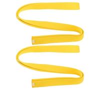 Parliky 2pcs Yellow Taekwondo Belt 2.6m Martial Arts Waist Wrap Training Karate Belt for Men and Women Lightweight Uniform Accessory for Taekwondo Practice