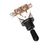 Parliky 3-level Sound Pick-up Switch for -style Guitar 3-gear Switch Button for Sound Pickup (jet Black)