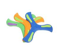 Parliky 3 pcs Foam Boomerang for Outdoor Play EVA Material Soft Throwing Boomerangs for Boys and Promotes Physical Exercise and Interaction Random Color
