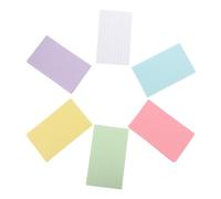 Parliky 300 Sheets Colored Index Cards Multi Use Flashcards for Study and Office Lightweight Memory Notecards for Home Travel and Work for Efficient Learning and Reminders