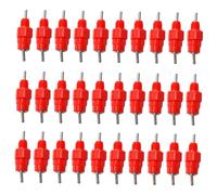 Parliky 30pcs Automatic Chicken Drinking Nipples Waterer for Poultry Chick Drinkers for Farm Birds Quails Hens and