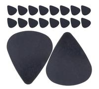 Parliky 30pcs Black Bass Guitar Picks Thin Plastic Plectrums for Acoustic Guitar Banjo Music Accessories for Strummed Playing